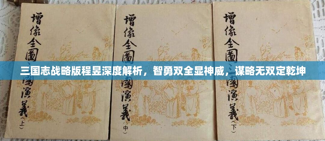 三國志戰(zhàn)略版程昱深度解析，智勇雙全顯神威，謀略無雙定乾坤