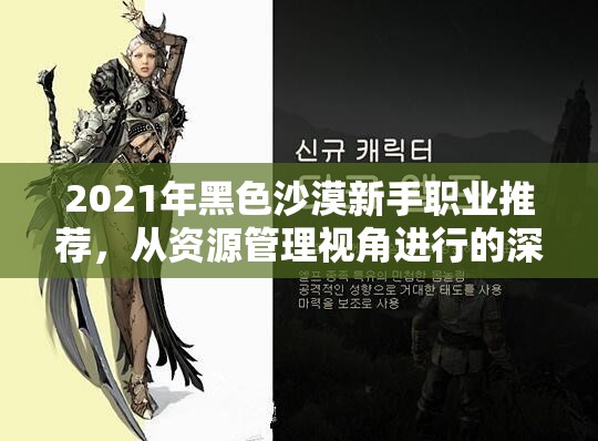 2021年黑色沙漠新手職業(yè)推薦，從資源管理視角進(jìn)行的深度解析與選擇建議