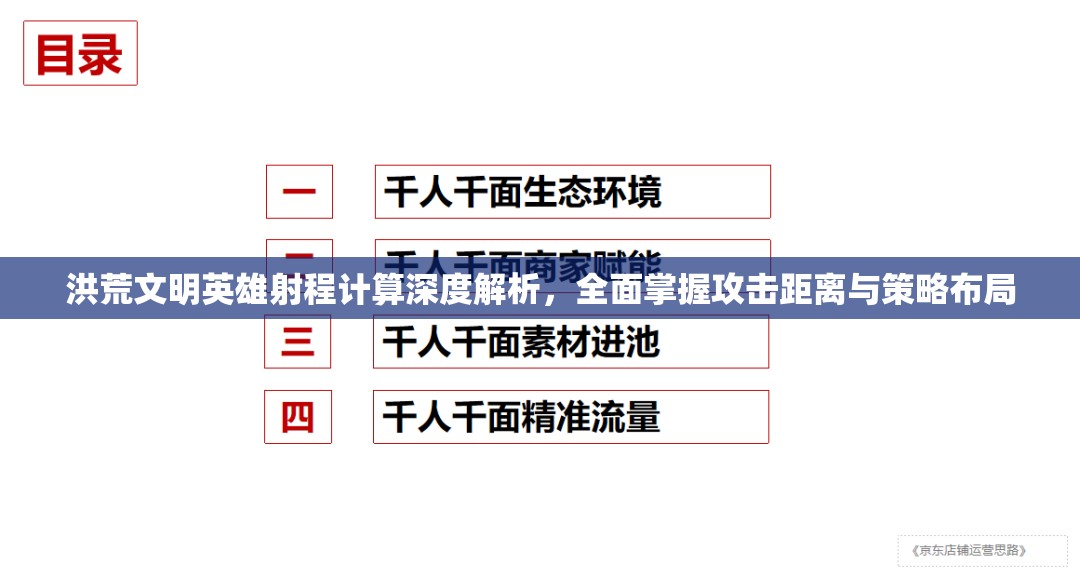 洪荒文明英雄射程計算深度解析，全面掌握攻擊距離與策略布局