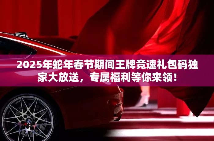 2025年蛇年春節(jié)期間王牌競速禮包碼獨(dú)家大放送，專屬福利等你來領(lǐng)！